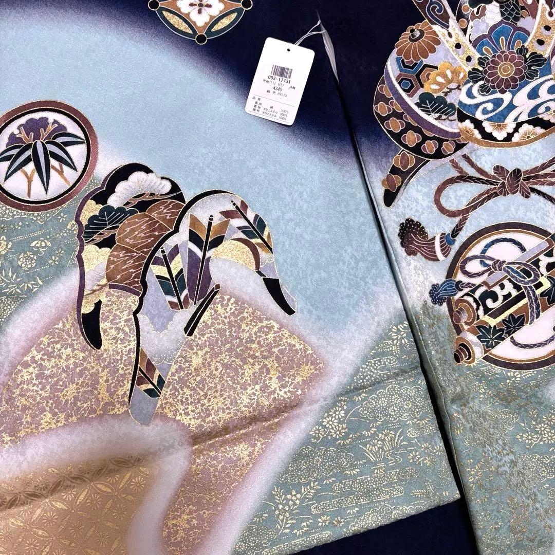 《新品未使用》正絹 お宮参り 産着 京友禅多色ぼかし 祝着/襦袢　新品たとう紙付