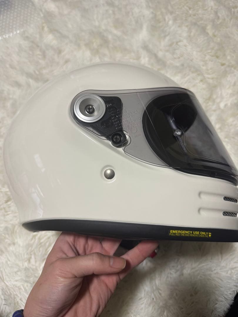 【良品】SHOEI glamster ホワイト L