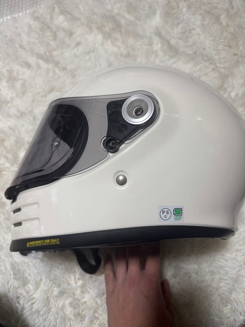 【良品】SHOEI glamster ホワイト L