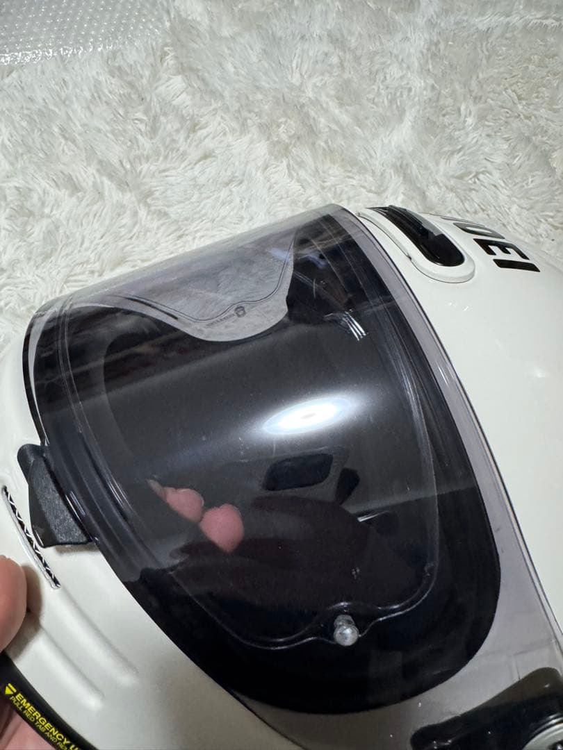 【良品】SHOEI glamster ホワイト L