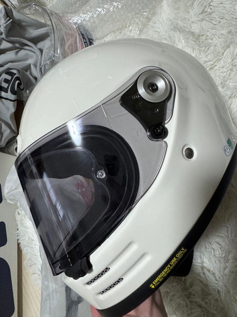 【良品】SHOEI glamster ホワイト L