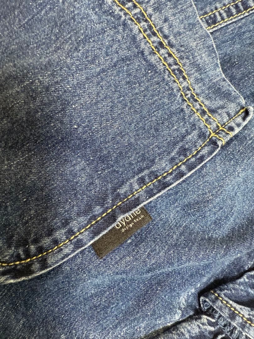 ayane デニムジャケット バルーンスリーブ ポケット付き 新品未使用タグ無し