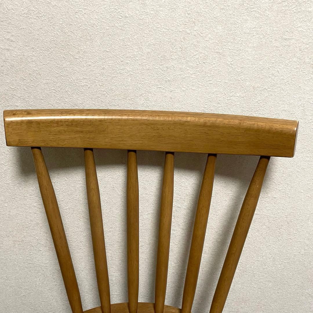 NITORI ダイニングチェア　ナッツ　2脚セット　天然木製