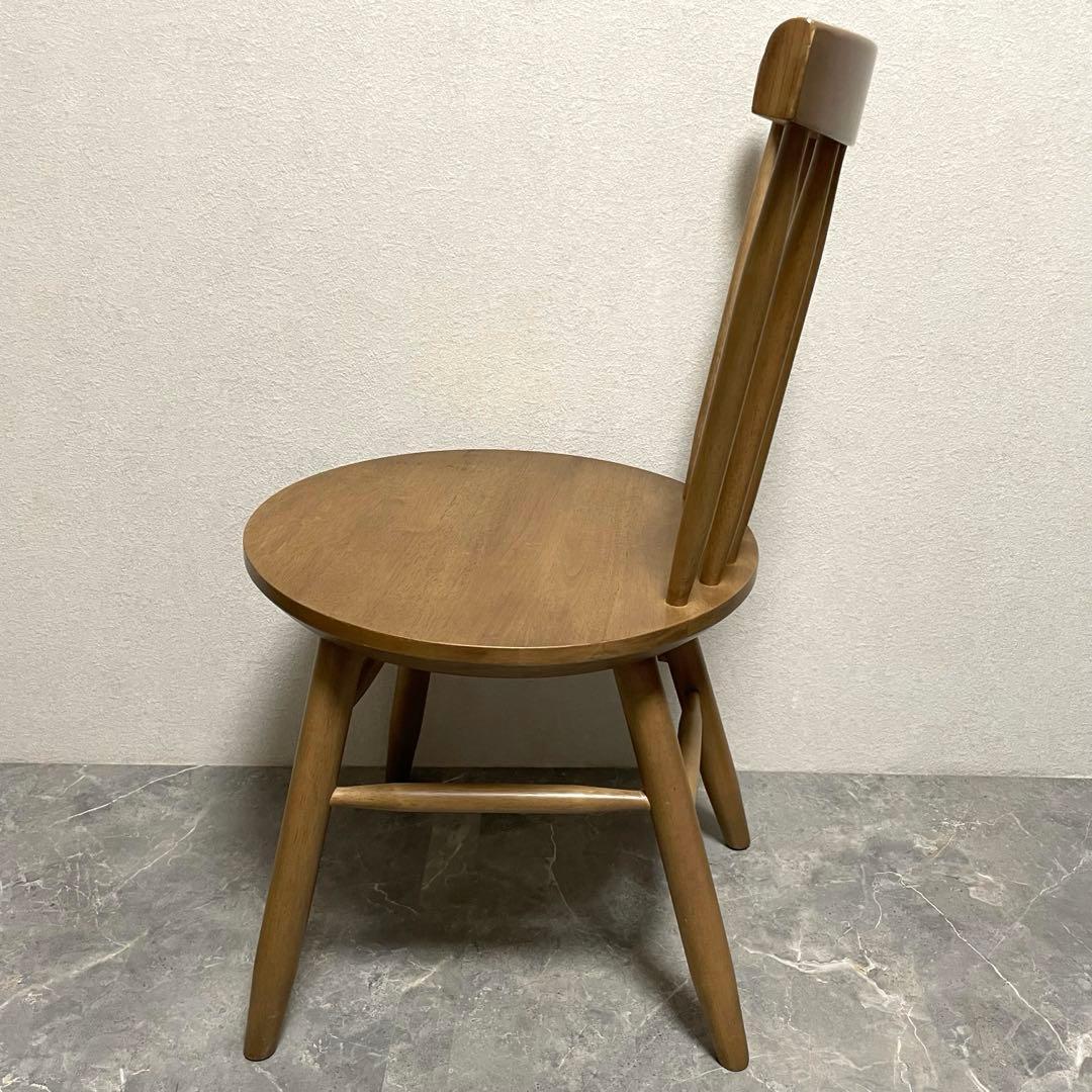 NITORI ダイニングチェア　ナッツ　2脚セット　天然木製