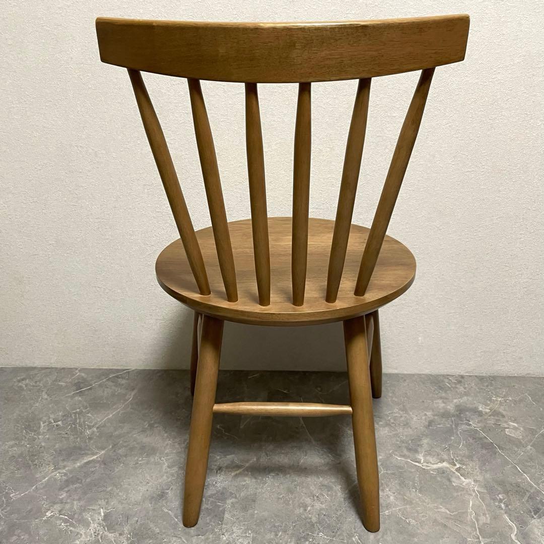 NITORI ダイニングチェア　ナッツ　2脚セット　天然木製