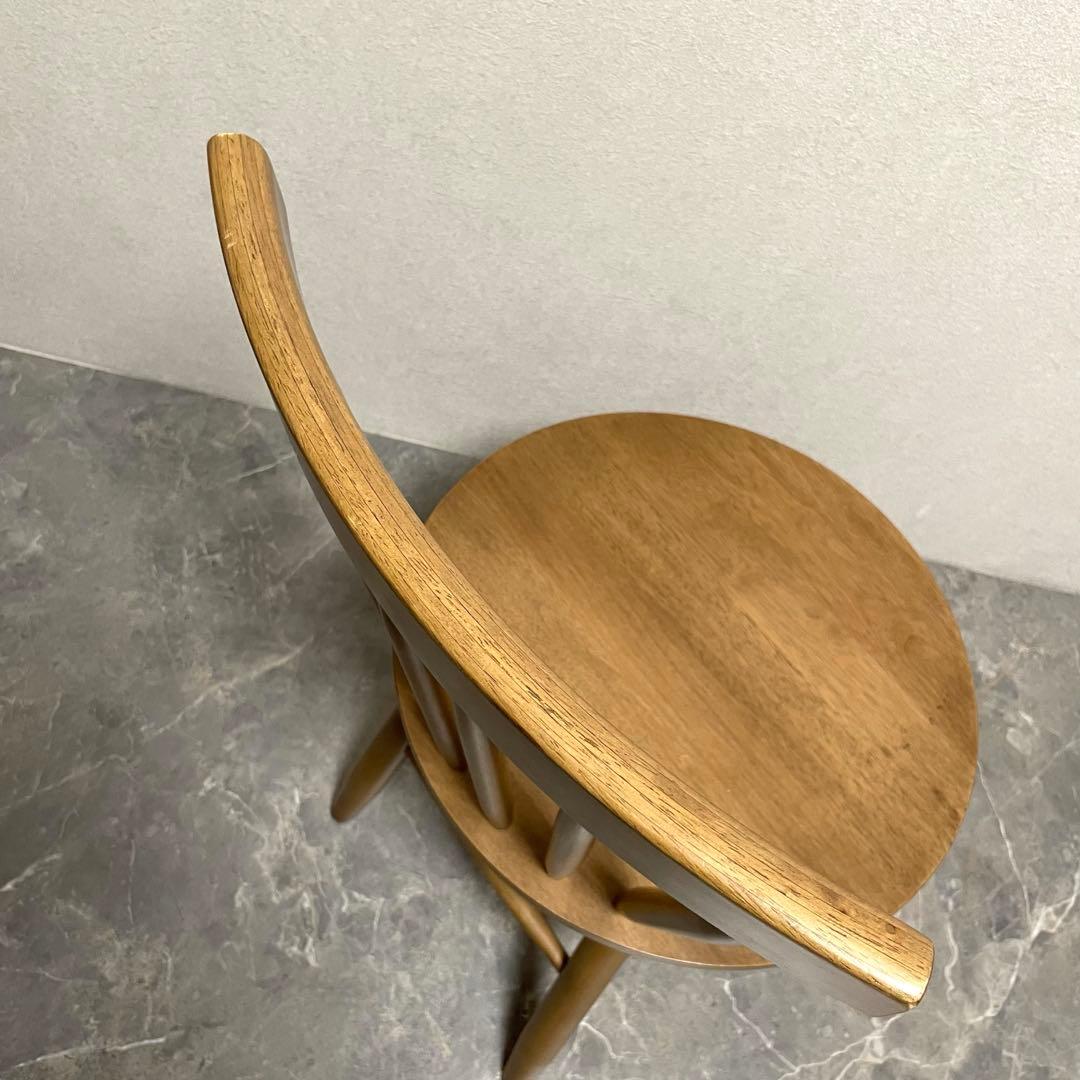 NITORI ダイニングチェア　ナッツ　2脚セット　天然木製