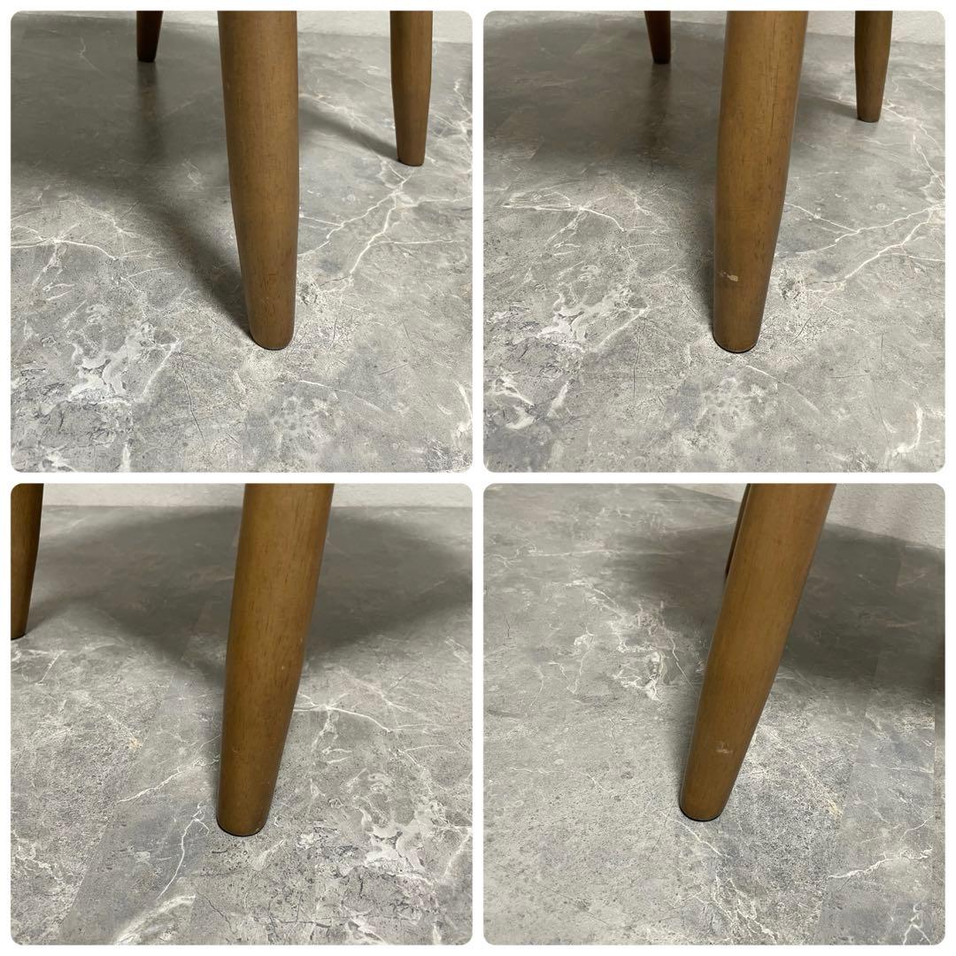 NITORI ダイニングチェア　ナッツ　2脚セット　天然木製