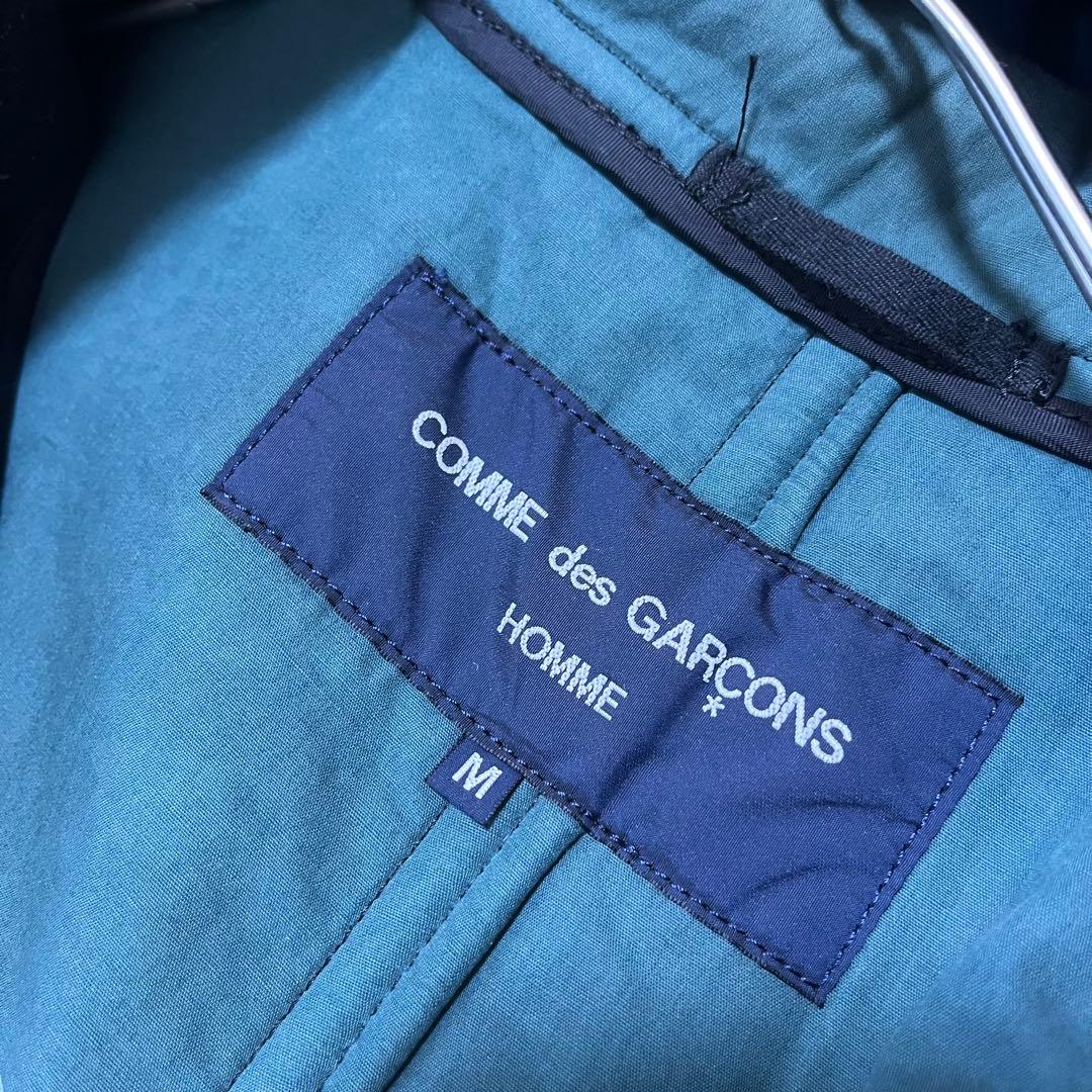 きらら　　 オム　ウール　ライン　プリント　ダッフルコート　ブラック　M