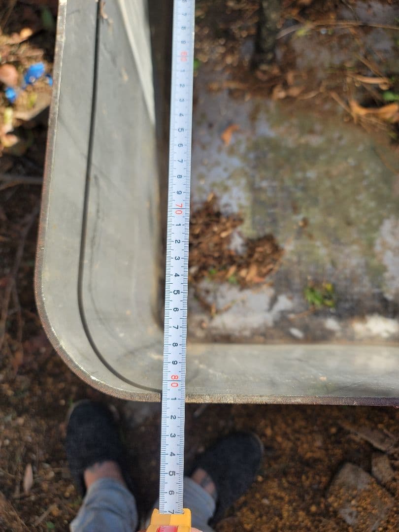 大型ステンレス水槽 排水口付き