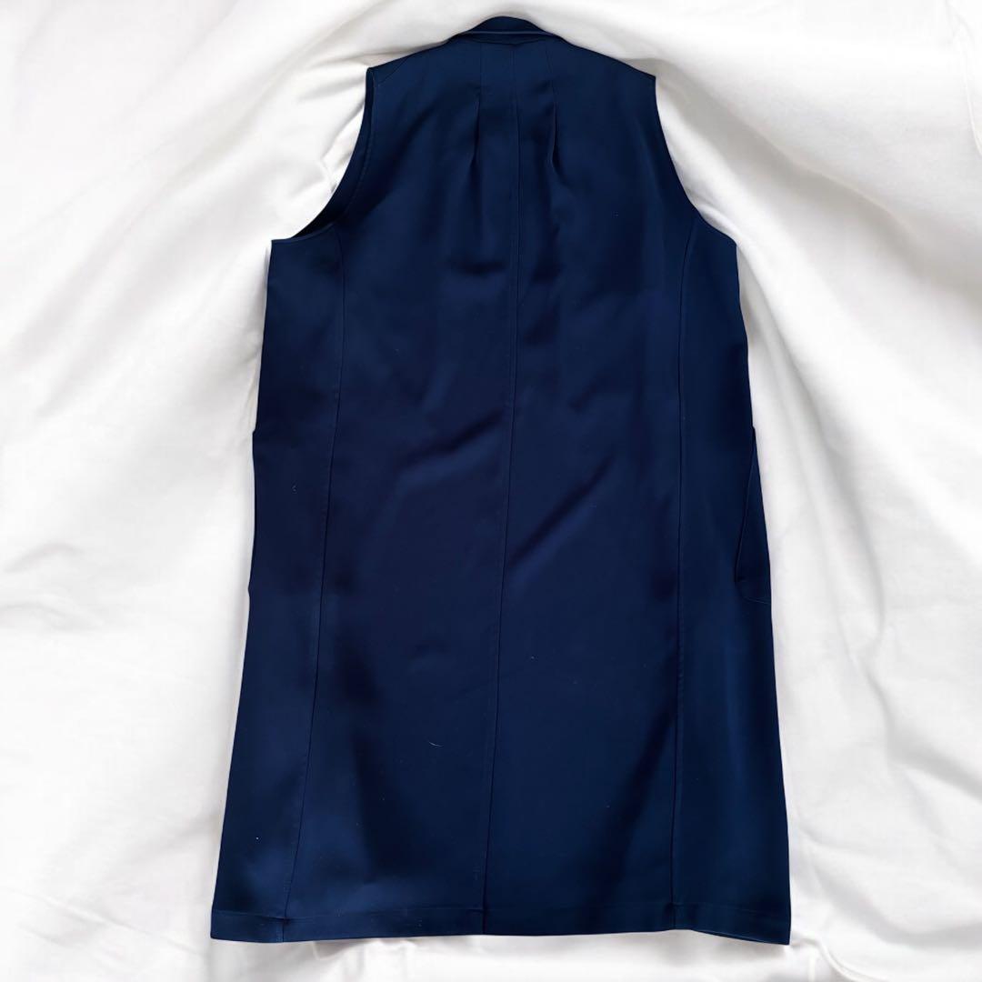 ✨美品✨M53. ロングジレ ベスト ポリエステル FREE 近年モデル 希少