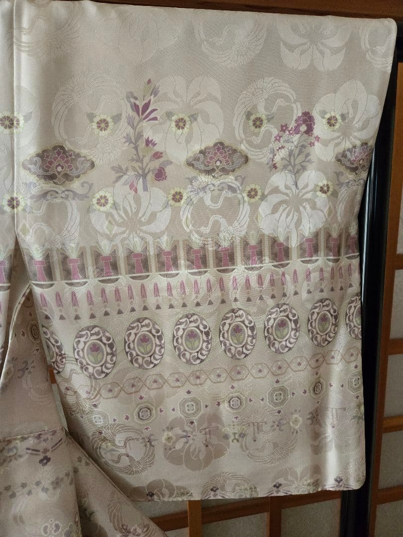 新品❤高級訪問着「和洋が織り成す逸品」東京ますいわ屋誂え◾トールサイズ　裄72