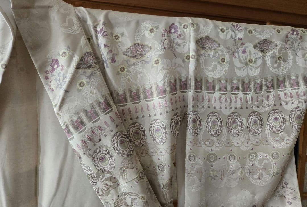 新品❤高級訪問着「和洋が織り成す逸品」東京ますいわ屋誂え◾トールサイズ　裄72