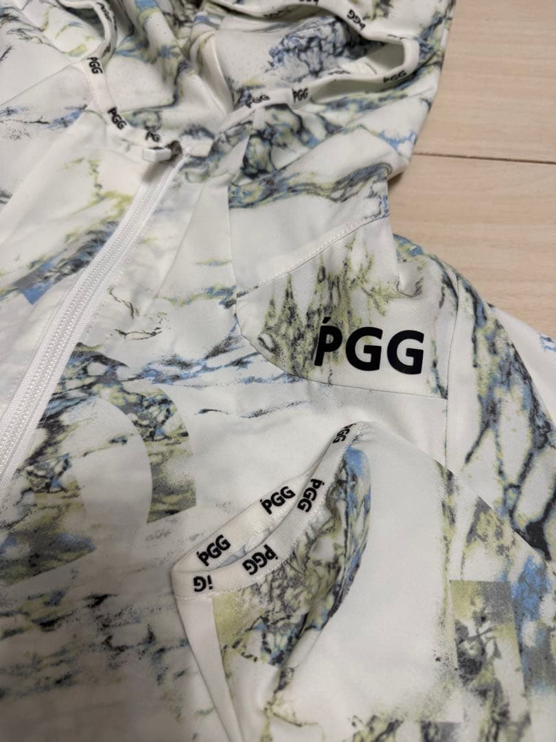 PGG◾️ナイロンパーカー◾️ マーブル柄