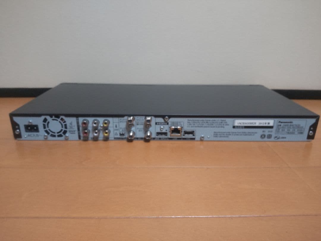 パナソニック　DIGA DMR―BWT620 1TB→2TB　プチメンテ済み