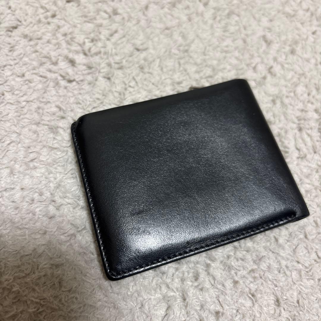 JIL SANDER ジルサンダー　ブラック 二つ折り財布