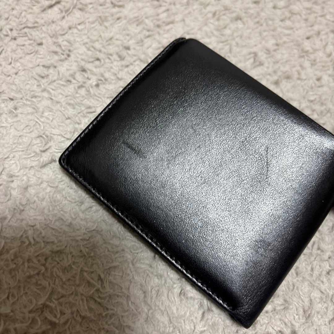 JIL SANDER ジルサンダー　ブラック 二つ折り財布