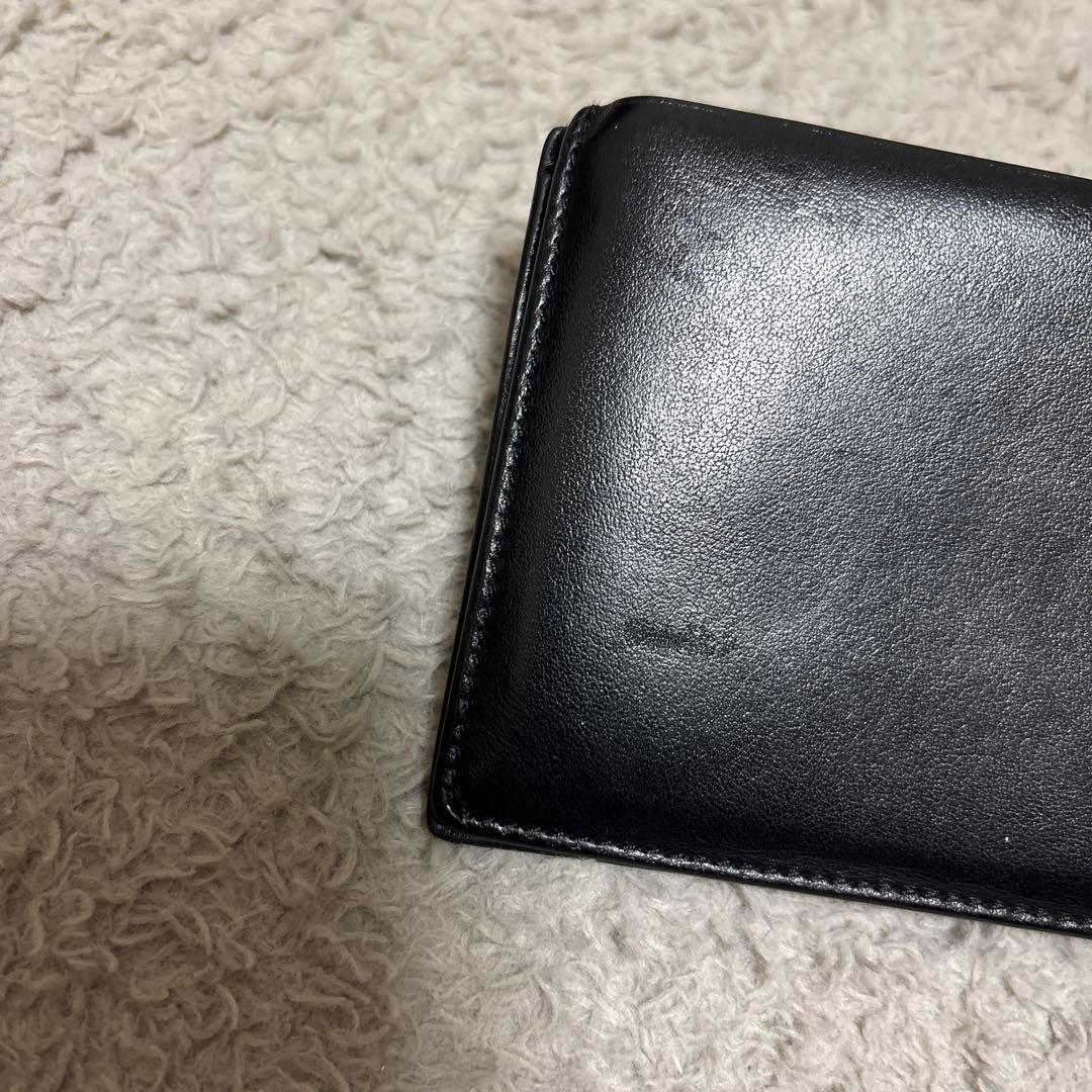 JIL SANDER ジルサンダー　ブラック 二つ折り財布