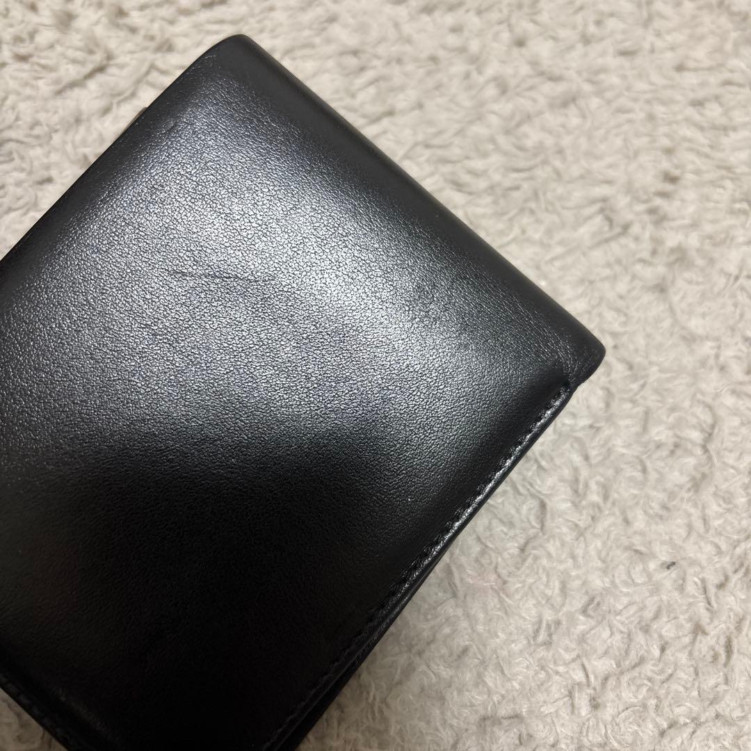 JIL SANDER ジルサンダー　ブラック 二つ折り財布