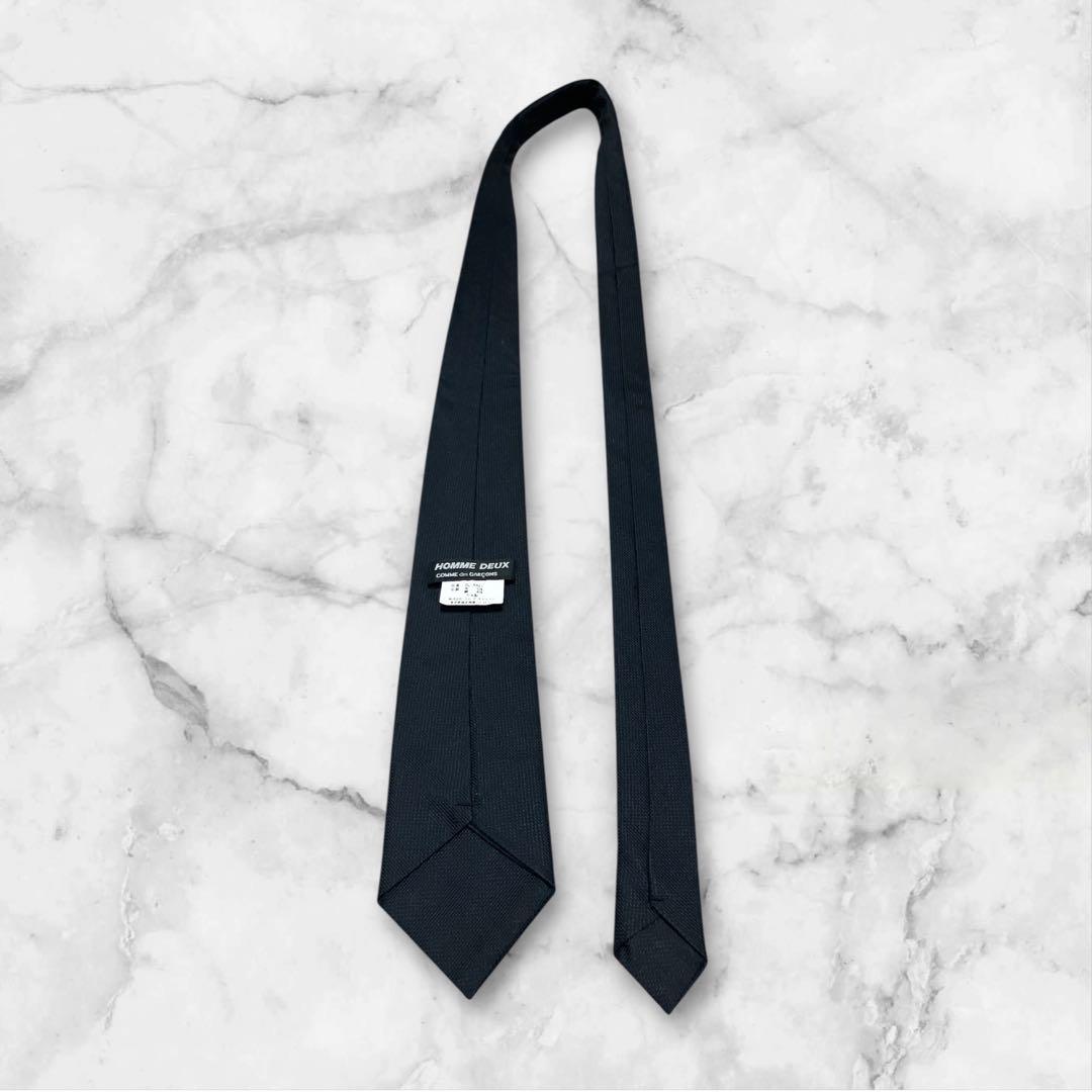 COMME des GARÇONS コムデギャルソン　ネクタイ　紺　ソリッド