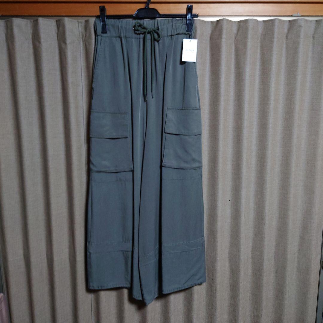 未使用　ヤマダヤ　ワイドカーゴパンツ　アッシュグレー