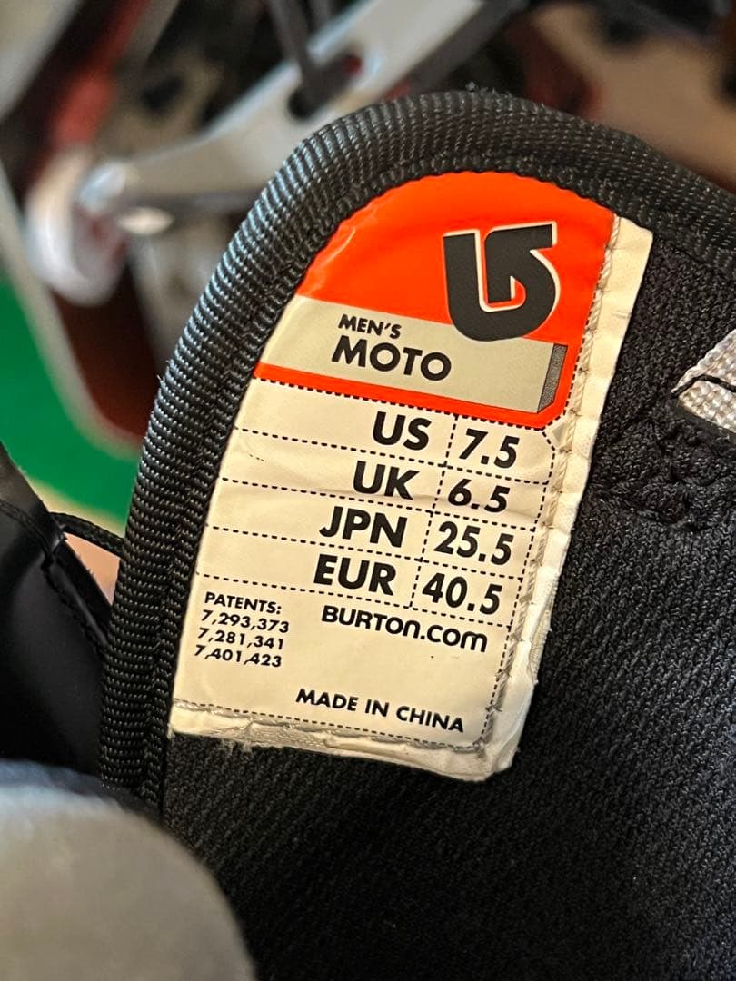 バートン Moto スノーボードブーツ 25.5センチ
