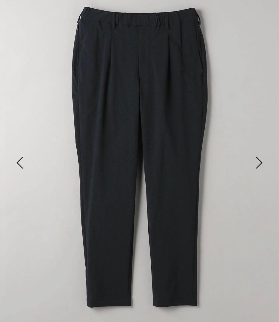 360°MASTER 1プリーツテーパードイージーパンツ ブラック 未使用