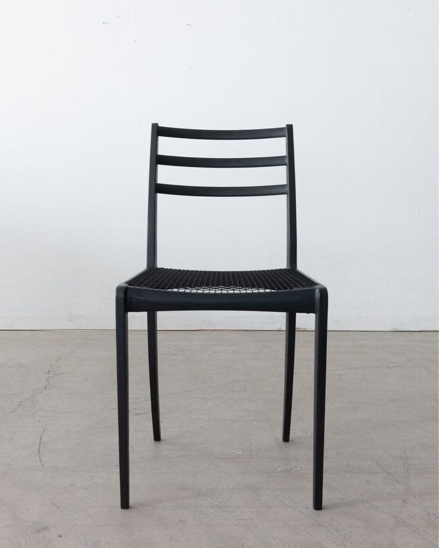 ELEGANCE ダイニングチェア ホワイトアッシュ材 / Black