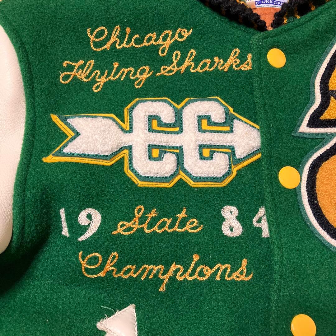 【極美品】WHITESVILLE フルデコスタジャン