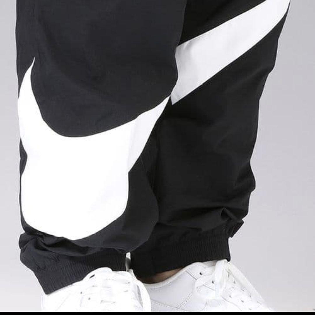 ■美品■ナイキ ウーブンパンツ ビックスウッシュ ナイロン 黒 ブラック