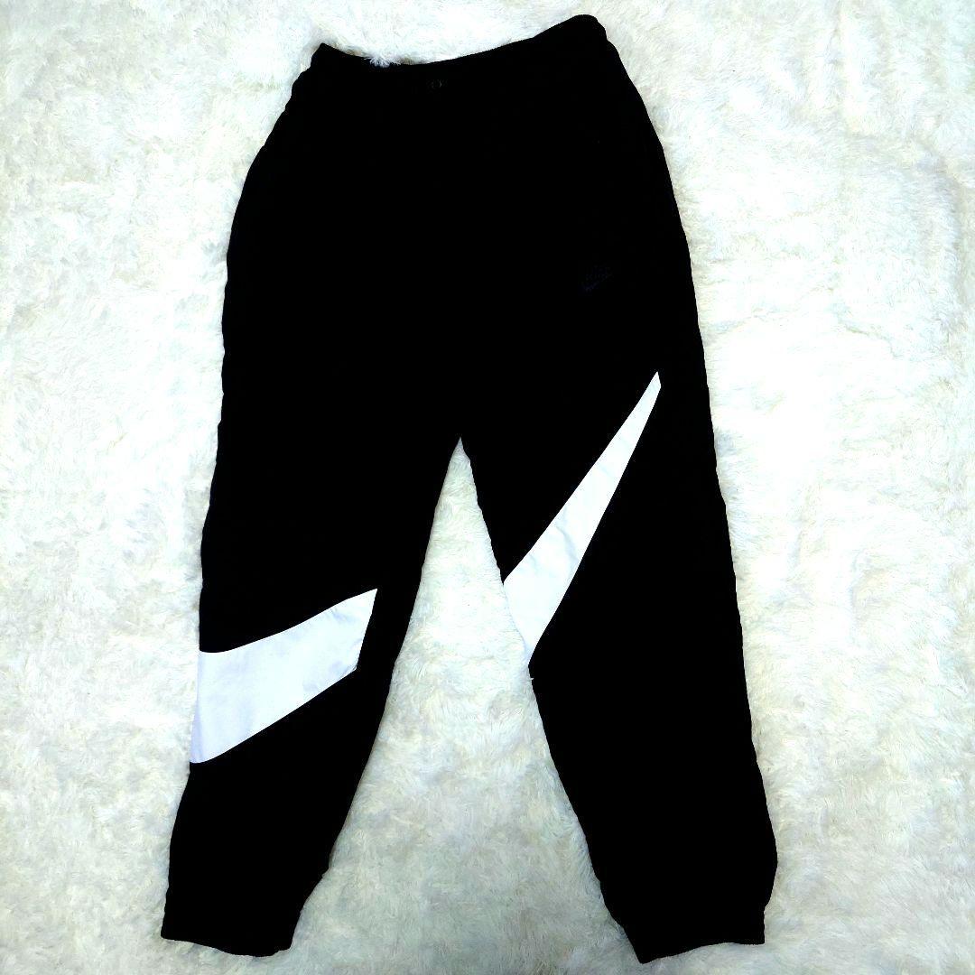■美品■ナイキ ウーブンパンツ ビックスウッシュ ナイロン 黒 ブラック