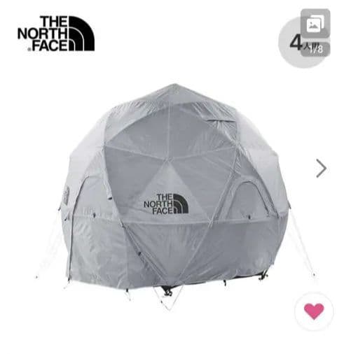 【新品・未使用】THE NORTH FACE Geodome 4フットプリント付