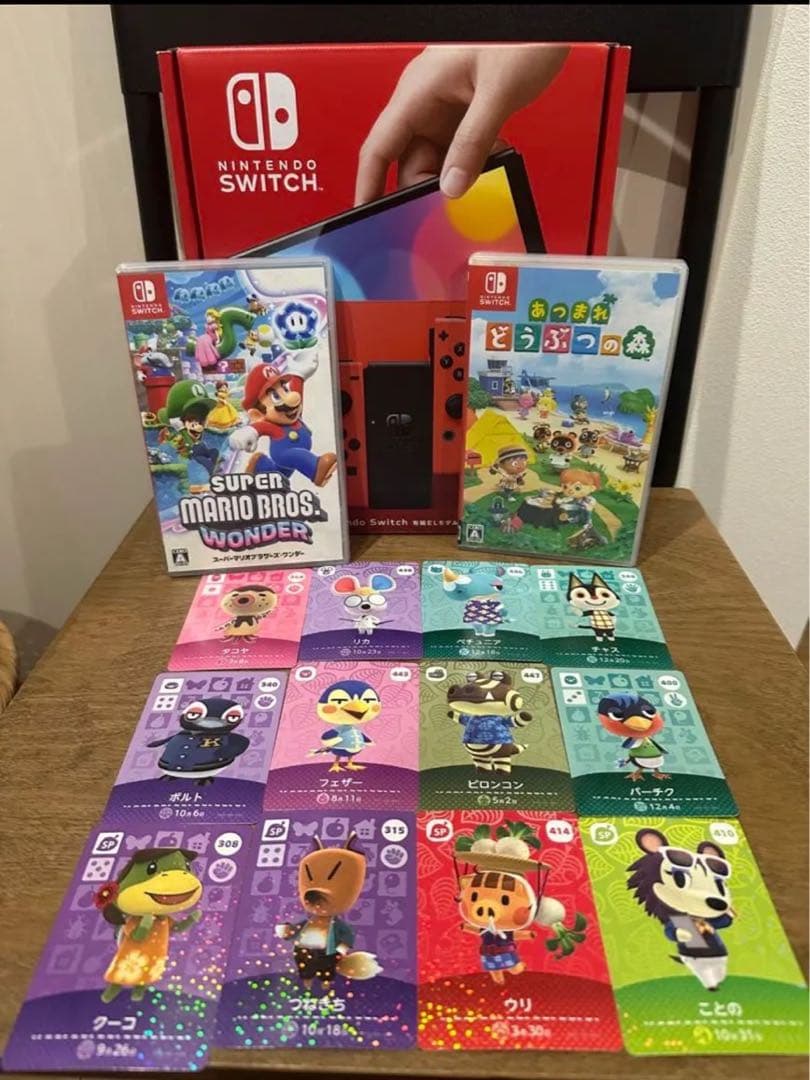 Nintendo Switch マリオレッド本体 + ソフト2本