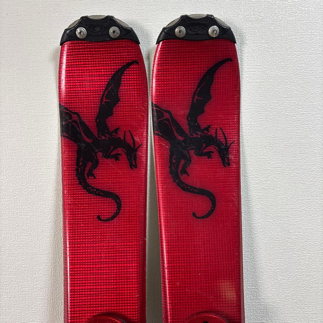 メンズ　ショートスキー　ファンスキーセット　Salomon 27-27.5cm