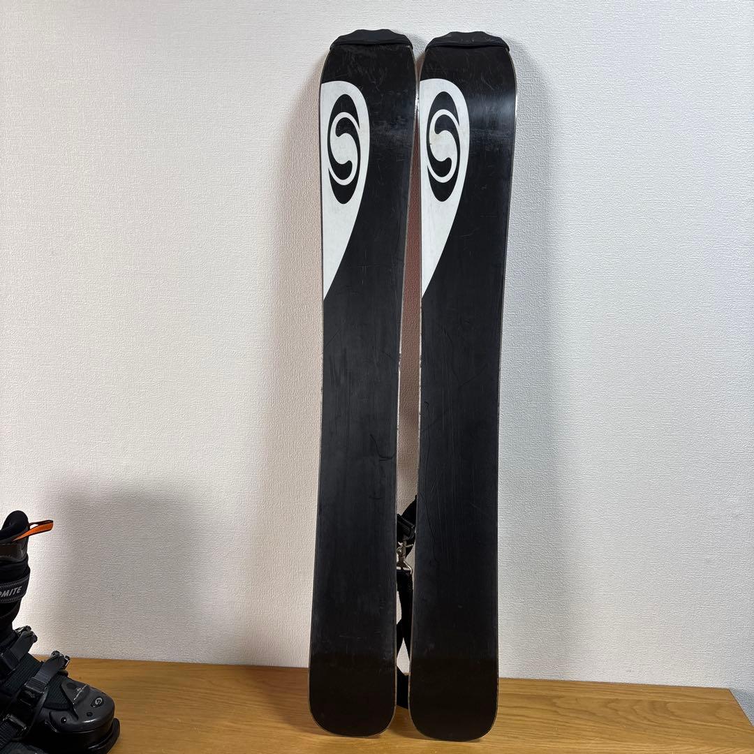 メンズ　ショートスキー　ファンスキーセット　Salomon 27-27.5cm