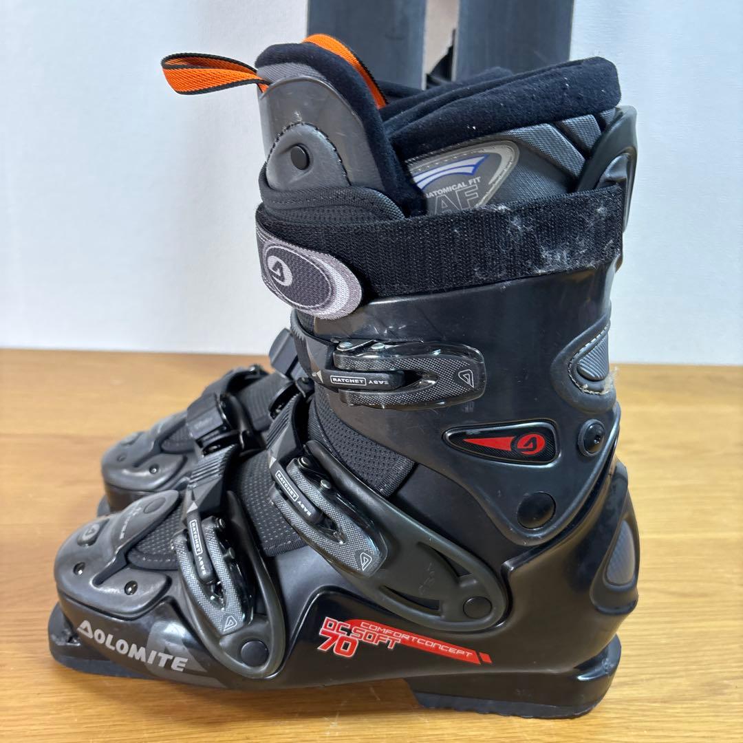 メンズ　ショートスキー　ファンスキーセット　Salomon 27-27.5cm