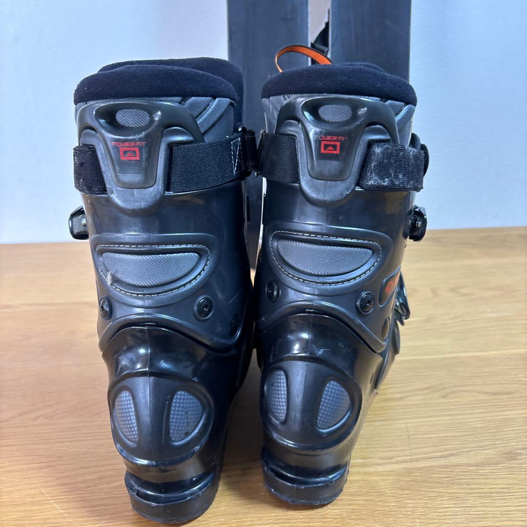 メンズ　ショートスキー　ファンスキーセット　Salomon 27-27.5cm