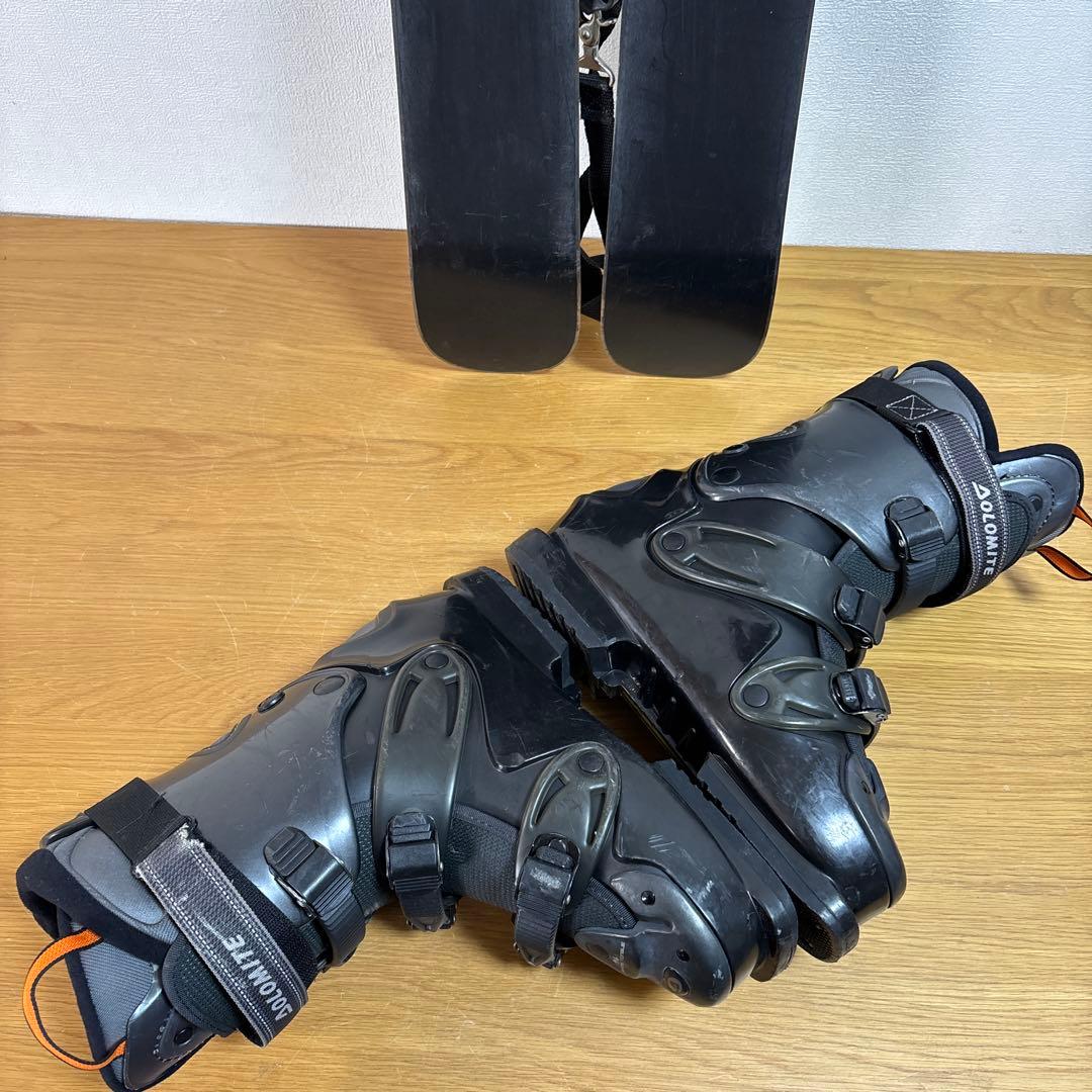 メンズ　ショートスキー　ファンスキーセット　Salomon 27-27.5cm