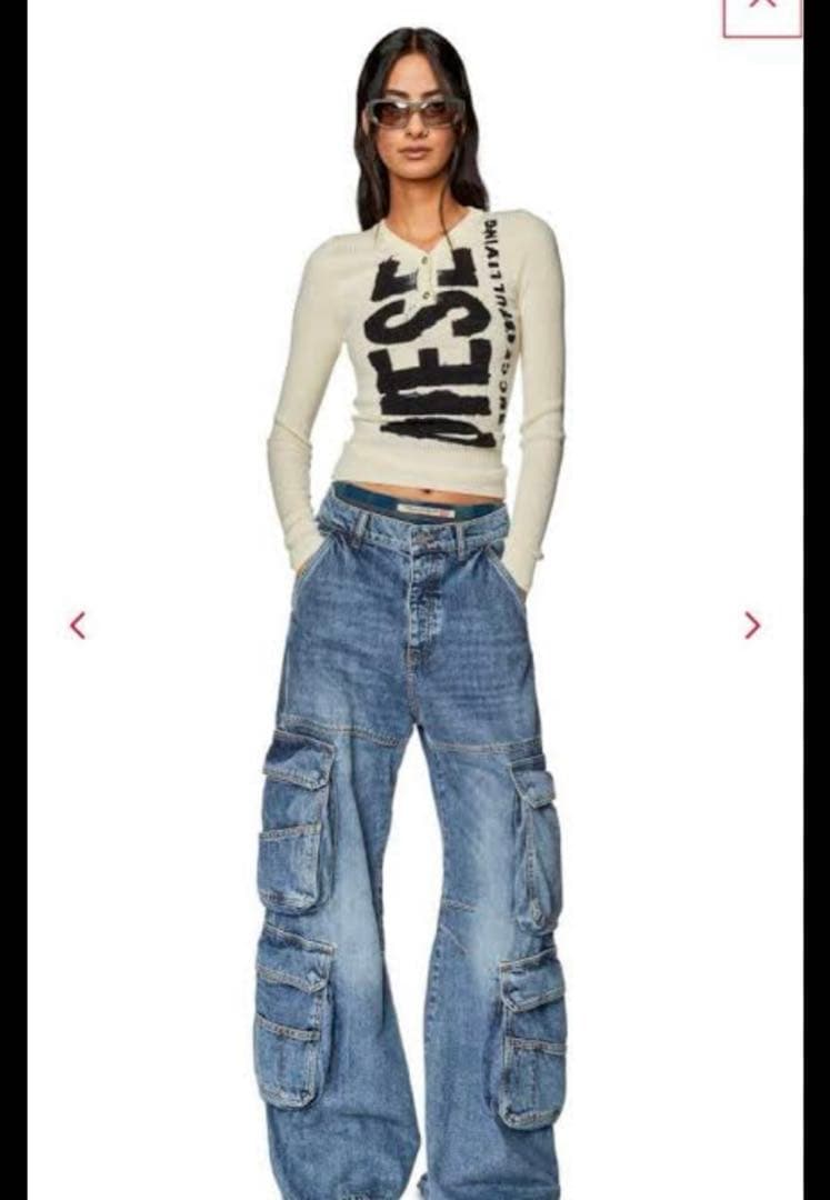 DIESEL D-SIRE CARGO w25 デニム カーゴ