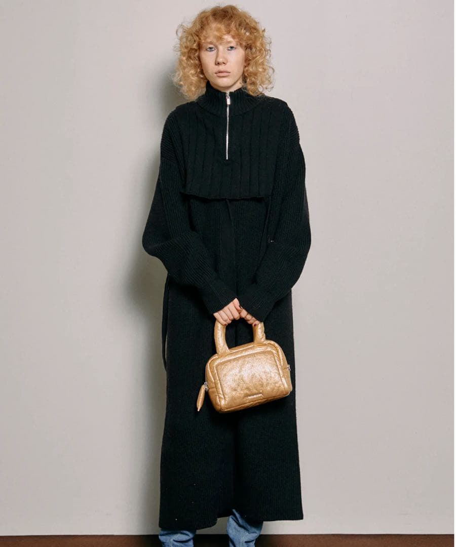 【試着のみ】MAISON SPECIAL マルチウェイレイヤードニットワンピ