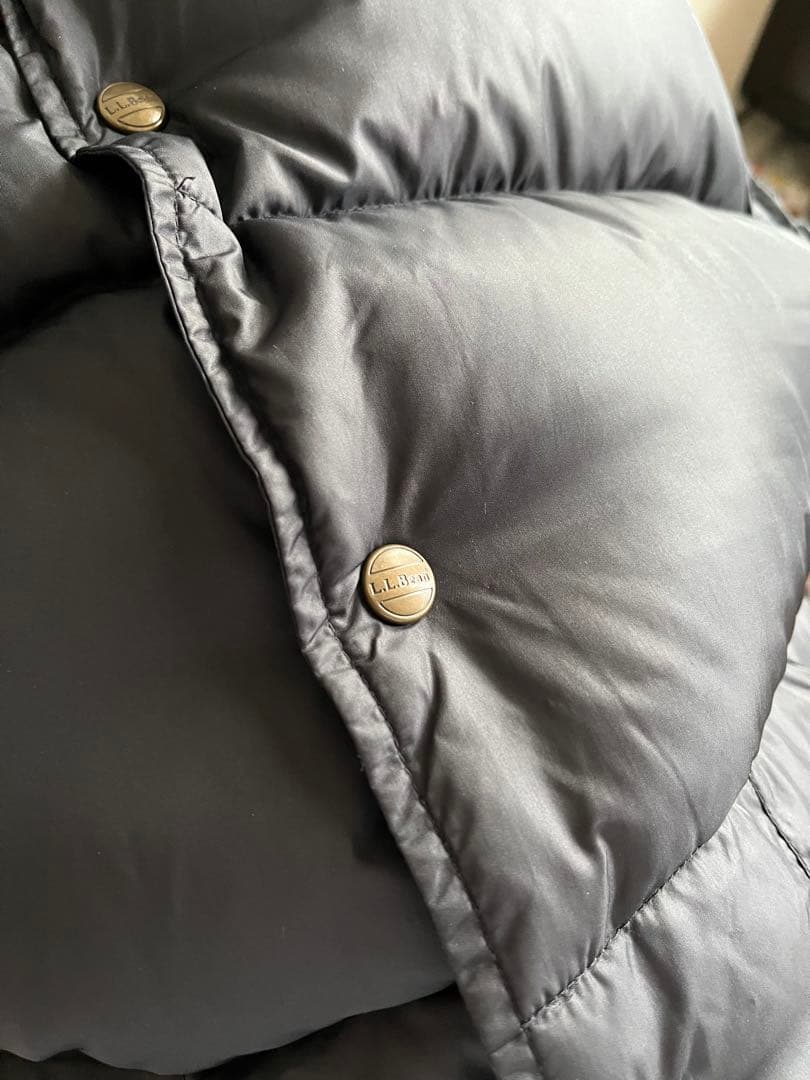 美品 80's LL.Bean ダウンベスト ブラック L Regular