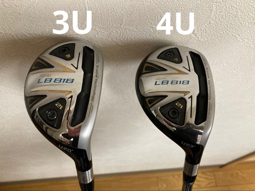 【超レア品:美品】本間ゴルフ　ユーティリティ2本セット（20度、23度）