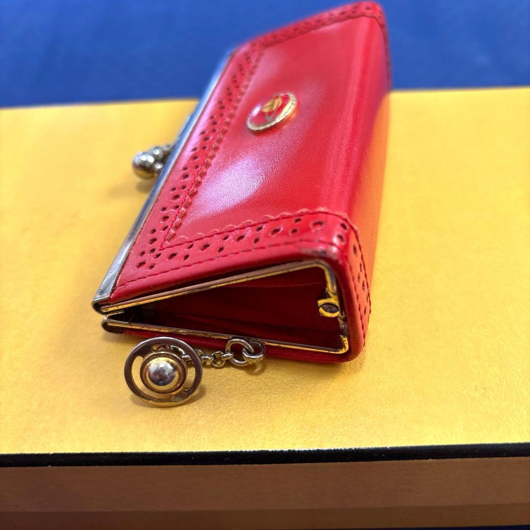 【希少】Vivienne Westwood ケース 赤エナメルボタン