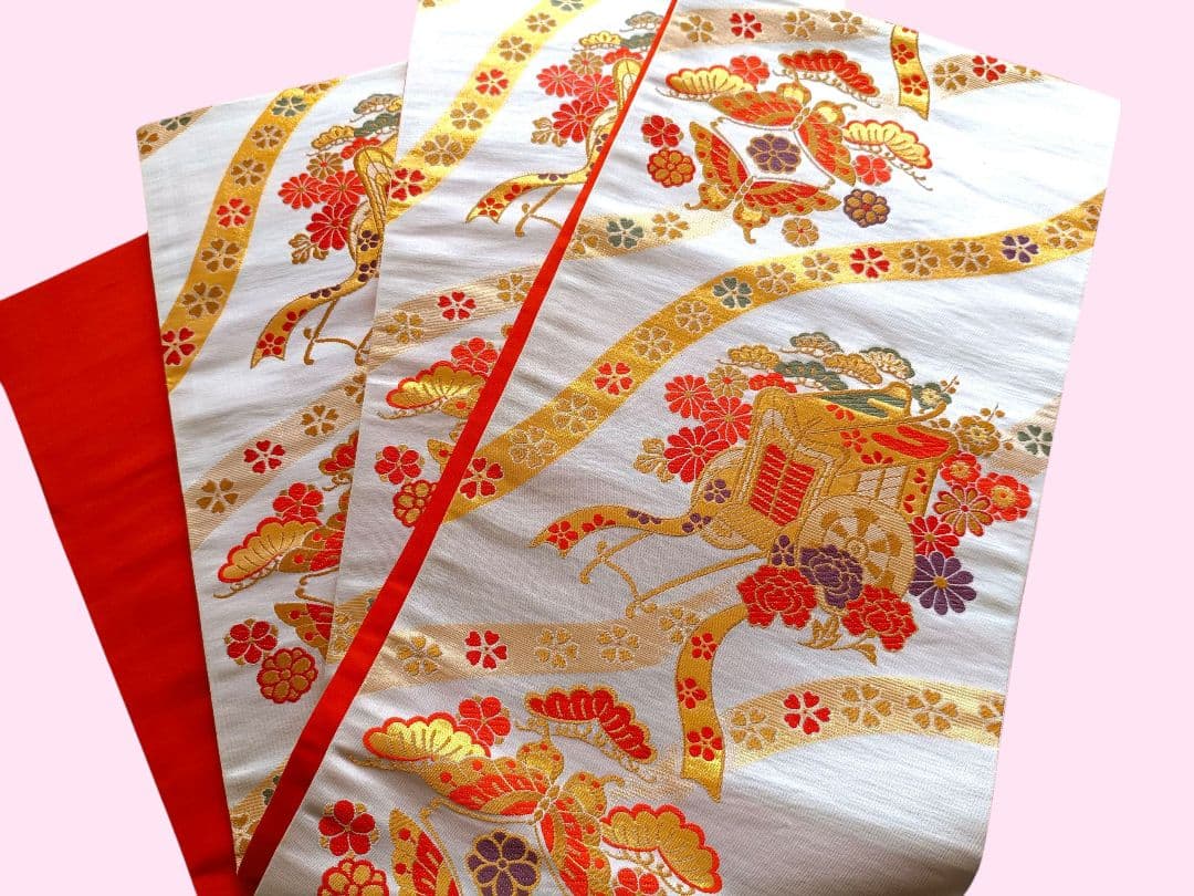 専用です☆正絹☆ジュニア☆七五三☆袋帯