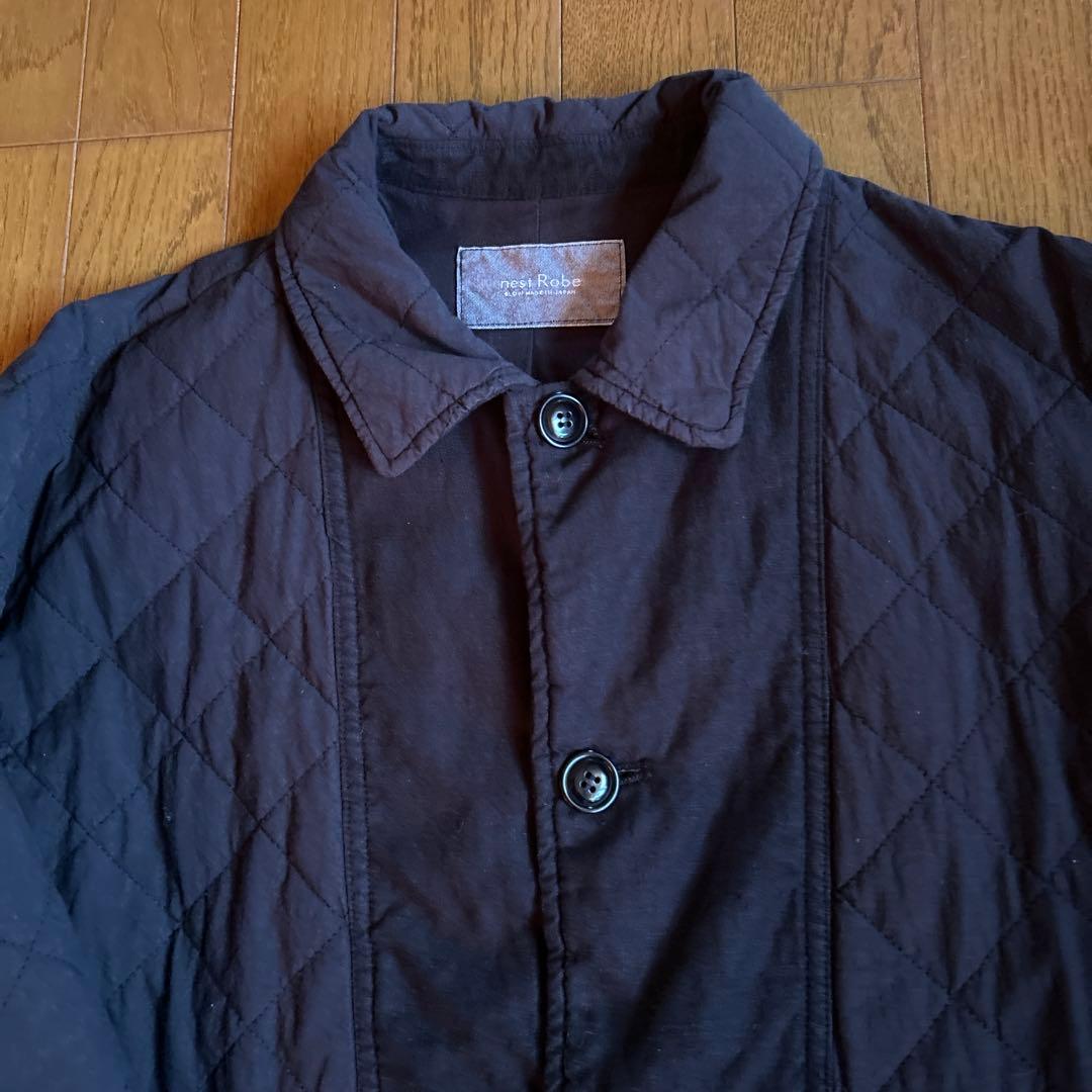 ネストローブ　キルティングロングコート