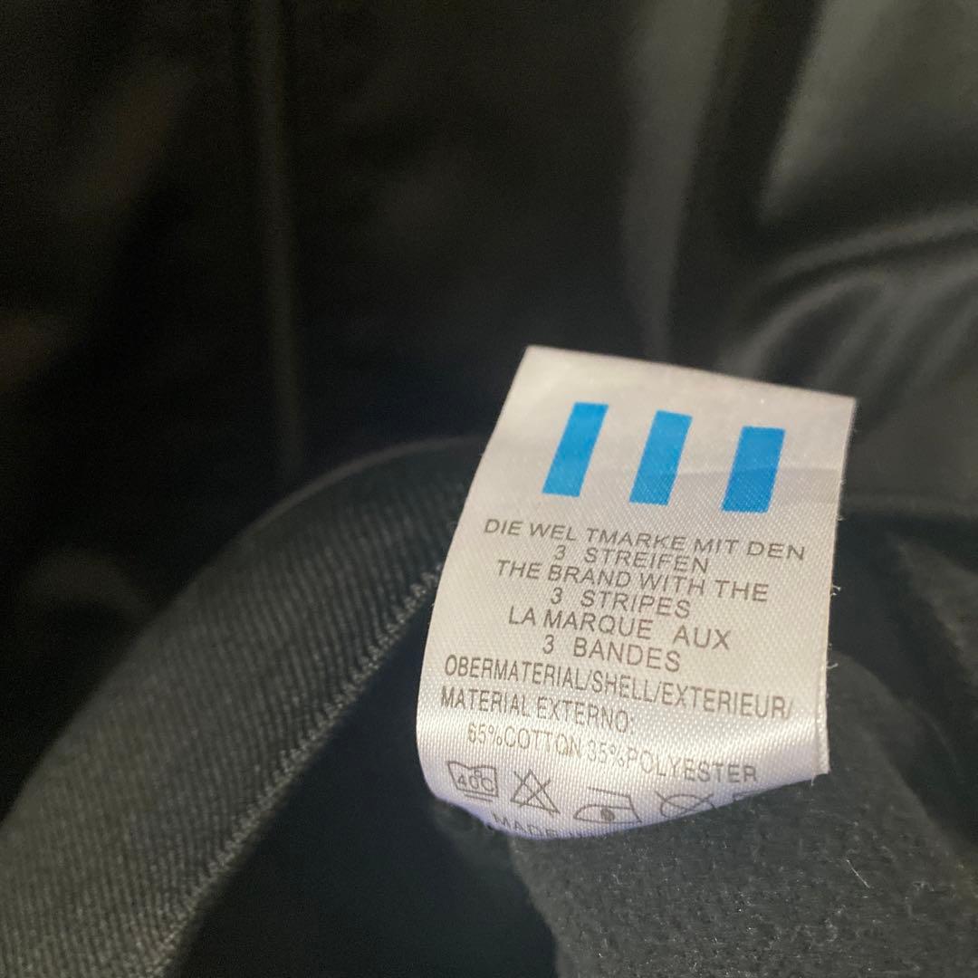 90sadidasアディダストラックジャケットブラックL黒ジャージレディース長袖