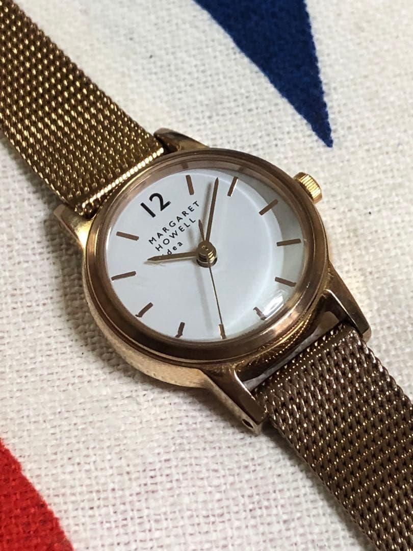 MARGARETHOWELL 美品！レディース時計　2次電池交換済