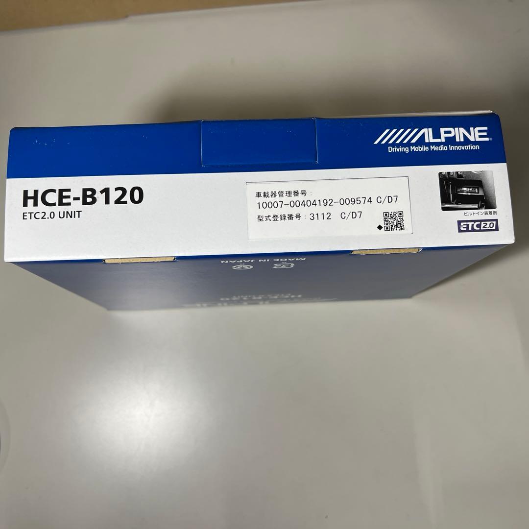 G645 ALPINE ETC2.0 車載器HCE-B120