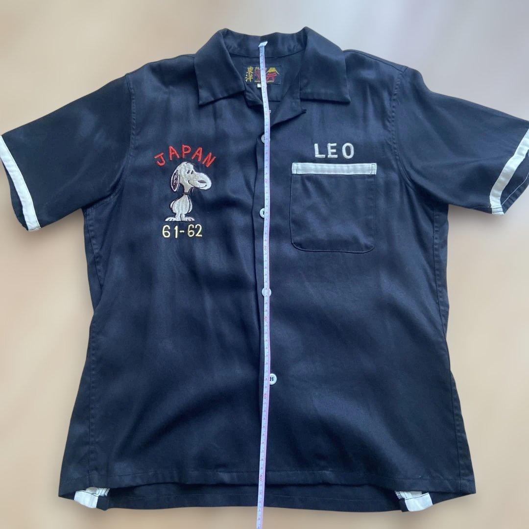 超レア⭐️ヌーピー‼️東洋テーラーボーリングシャツ　スヌーピー　Sサイズ