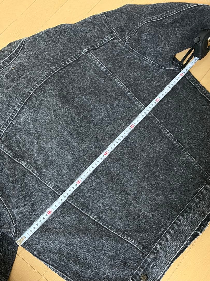 USA製　先染めLevi's70507-4858ブラック　トラッカージャケット