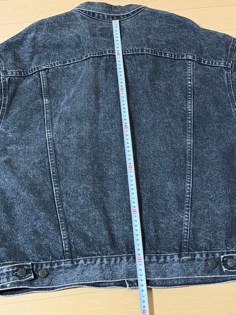 USA製　先染めLevi's70507-4858ブラック　トラッカージャケット